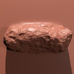 Rectangular Boulder One.