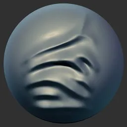 ER_Fabric Brush Soft Diagonal Fold