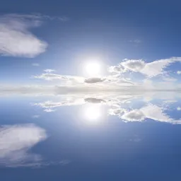 Infinite Real Sky - Sunny Clouds Day