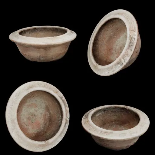 Clay Spice Grinder Bowl