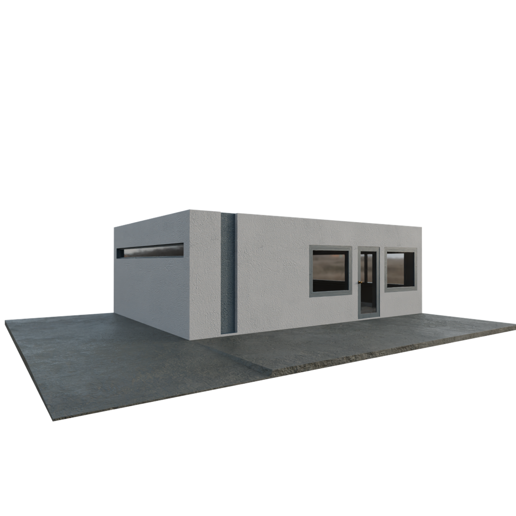 Blenderkit download the free studio house 6 model