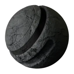Rough Black Rock