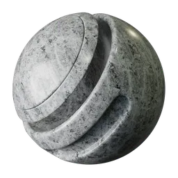 Gray-White Marble