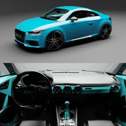 Audi TTS(Rigged)