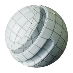 White Mosaic Tiles