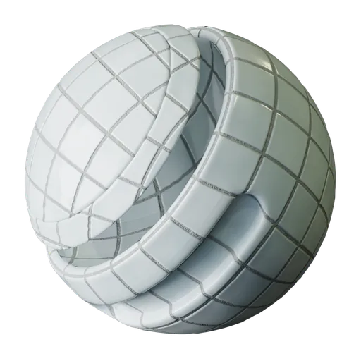 White Mosaic Tiles