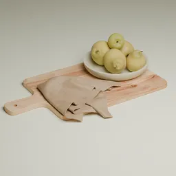 Pear Cutting Board