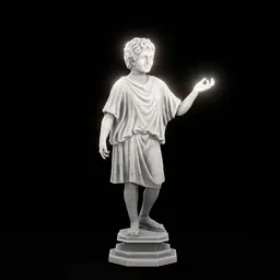 Statue of a camillus