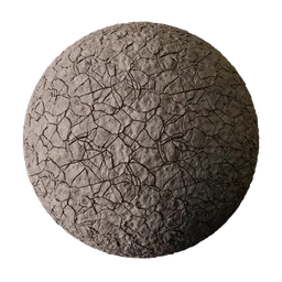 Dry Cracked Land – PBR Material