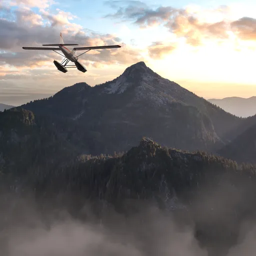 Mountain Landscape Background Parallax