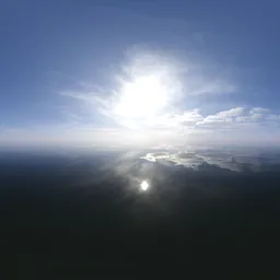 Cloudy Day Sky Ocean