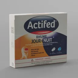 Actifed cardboard Box
