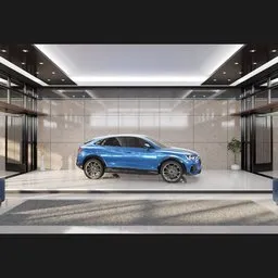 Modern Car Showroom