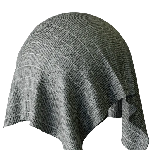 Stripe Black Sheer