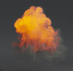 Small fuel explosion 2 seconds