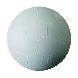 Ceramic Bathroom hex tiles