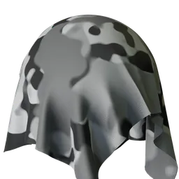 White Camouflage Fabrics