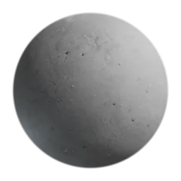 Imperfect gray metal