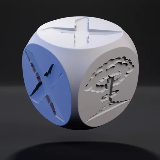 Gaming dice 16mm