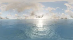 Bright Ocean Sunrise Horizon