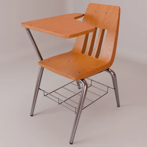 Wood Desk Chair