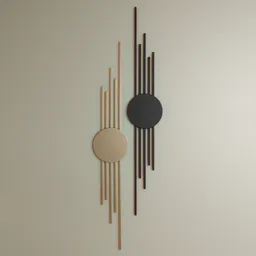 Low Poly Wall Hanging Decor Picture