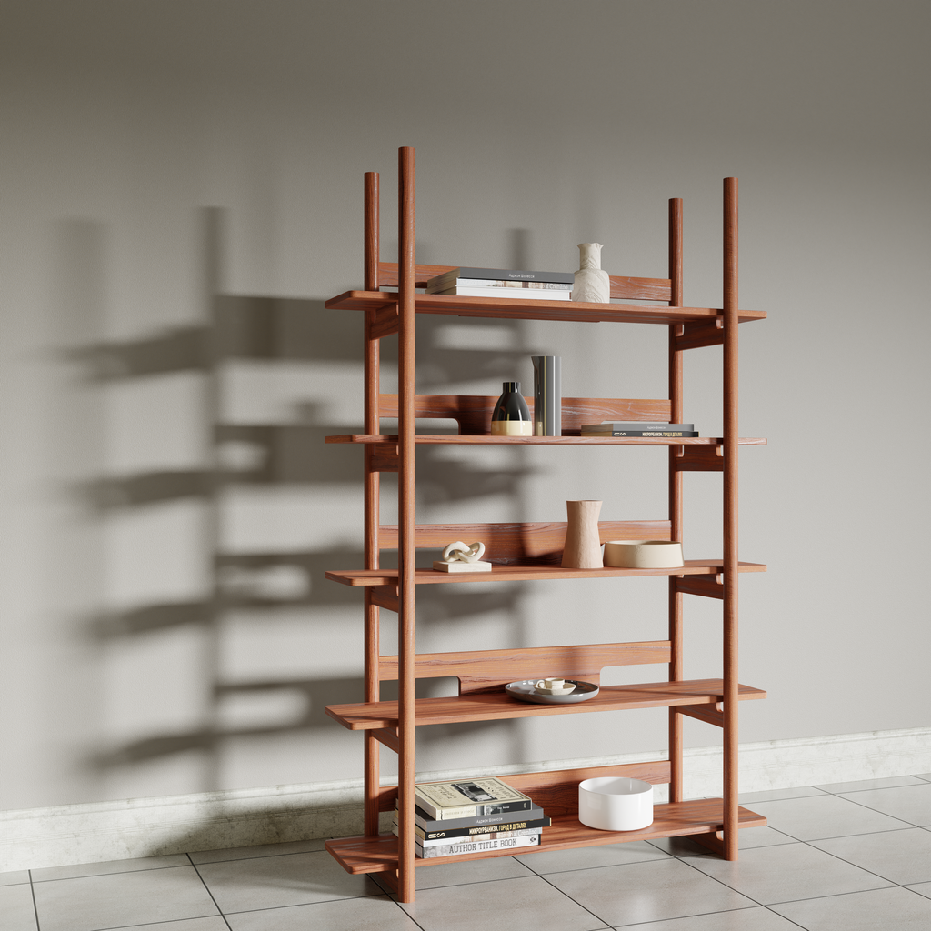 Open shelf Shelves models BlenderKit