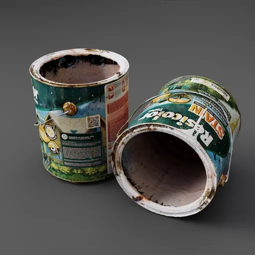 Used Paint Bucket
