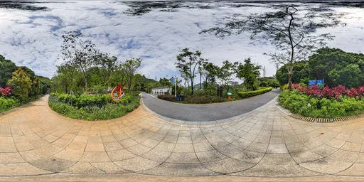 Cloudy daytime roadside