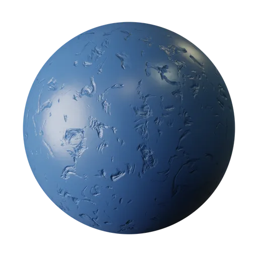 High-detail procedural worn rubber texture for Blender 3D, perfect for aged tires and weathered rubber surfaces in PBR materials.