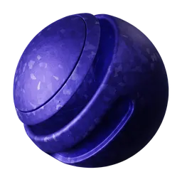 Blue Aged Metal