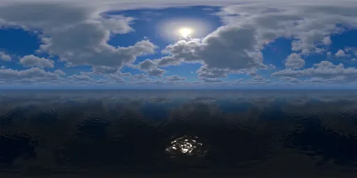 Cloudy daytime sky