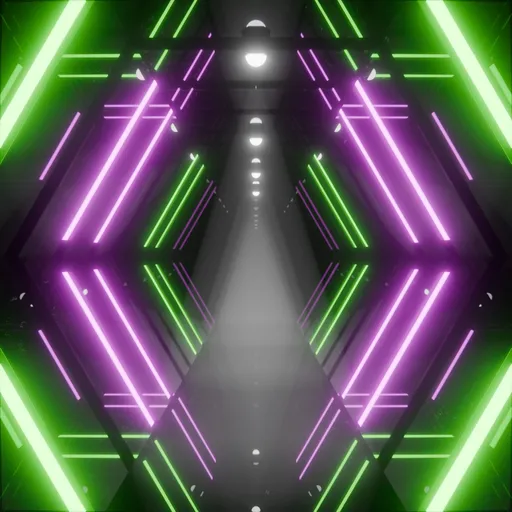 Cyberpunk Tunnel Light