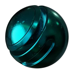 Heavy Scratched Painted Steel