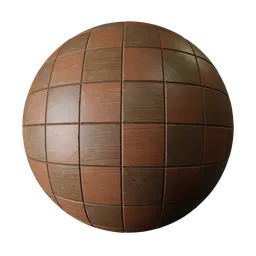 Rough Wood Floor Tiles