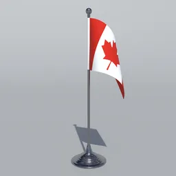 Canada Table Flag