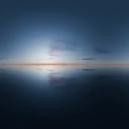 Dark Ocean Horizon