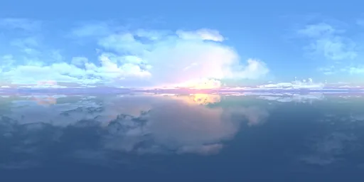 Colorful cloudy sky