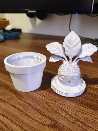 Mandrake baby vase