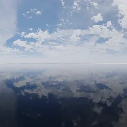 Sunny Day Blue Sky Clouds