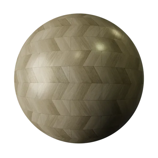 High-resolution PBR wood tile floor material for 3D modeling and Blender applications.