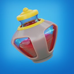 Magic jug with potion