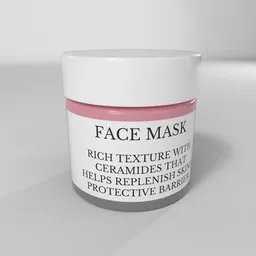 Face Mask Jar