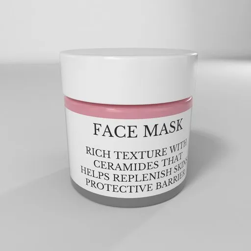 Face Mask Jar