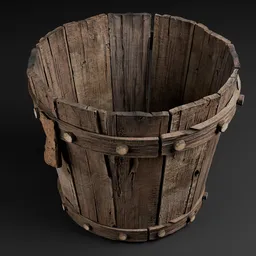 MK-Wooden barrel
