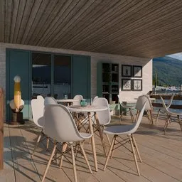 Tropical balcony