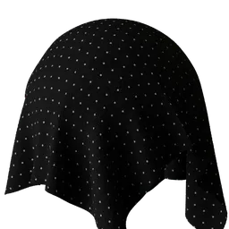 Fabric BW Dots