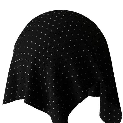 Fabric BW Dots
