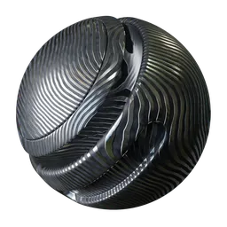 Damascus Steel Etched & Polished