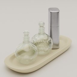 Decorative bottles for bathroom/bedroom 01